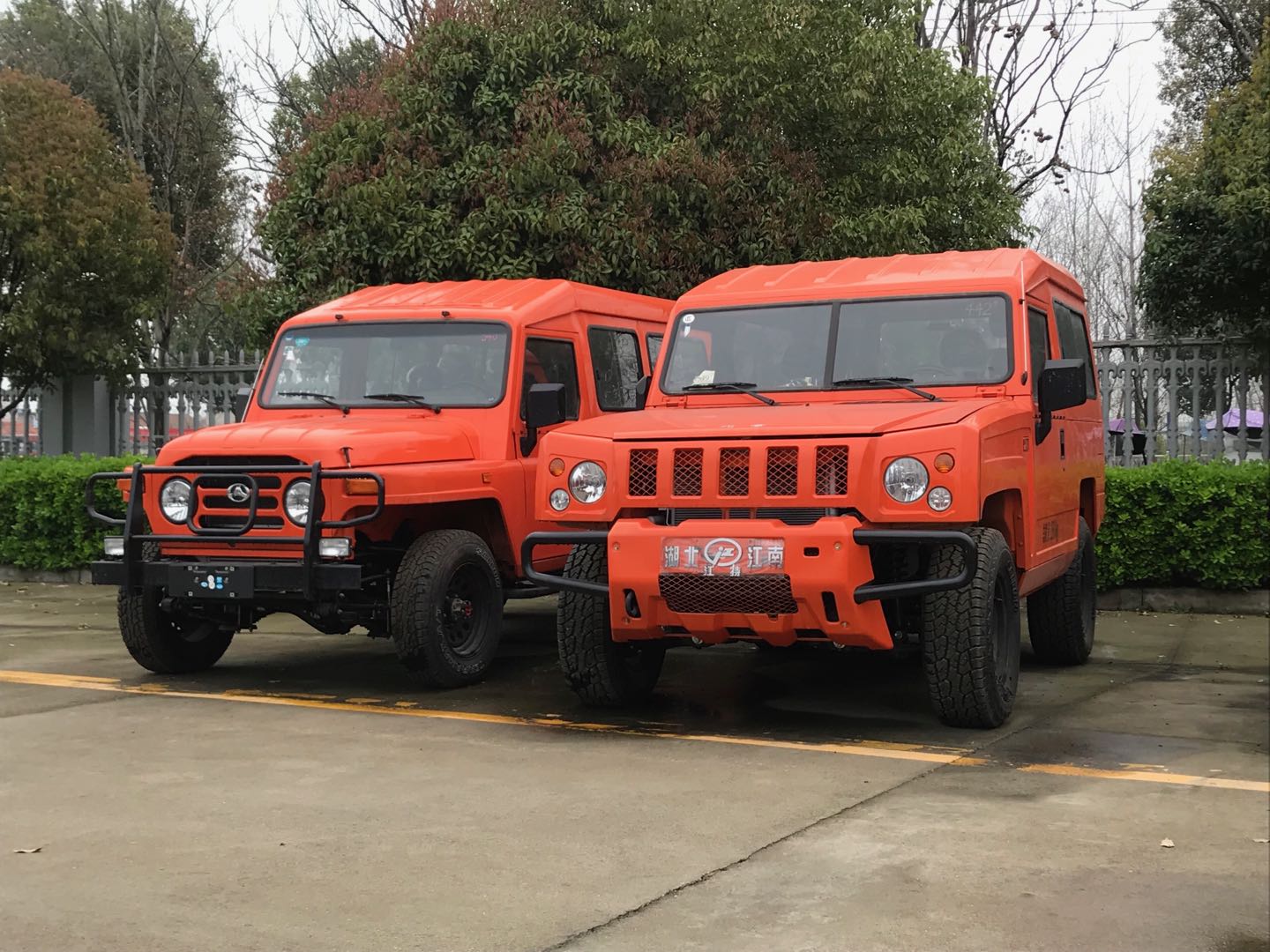 北汽四驅5座森林防火指揮車