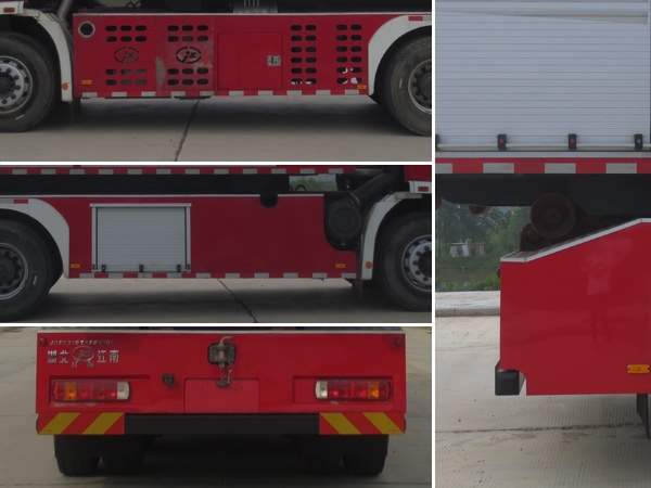 重汽自裝卸式模塊消防車